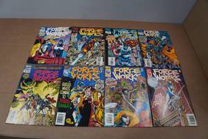 lot 123 image: 8 Marvel Force Works Comic Books - Early Issues