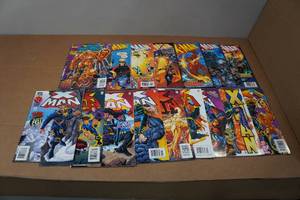 lot 133 image: 16 Marvel X Man Comic Books