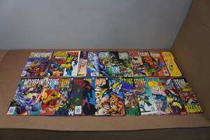 lot 134 image: 24 Marvel Wolverine Comic Books