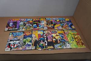 lot 138 image: 18 Marvel X-Men 2099 Comic Books