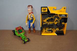 lot 189 image: Assorted Collectibles - Sheriff Woody, Tractors, Car