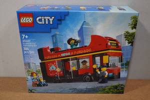 lot 199 image: Lego City Double Decker Sightseeing Bus 384 Piece Building Set