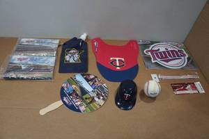 lot 229 image: Assorted MN Twins Memorabilia - Game Giveaways