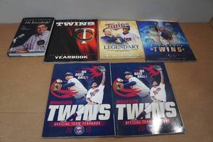 lot 232 image: Minnesota Twins Yearbooks