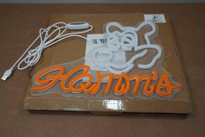 lot 245 image: Hamms Beer Lighted Sign