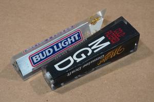 lot 247 image: 2 Beer Taps - Bud Light & Miller Genuine Draft