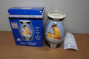 lot 253 image: Norman Rockwell Sport Miller Beer Stein