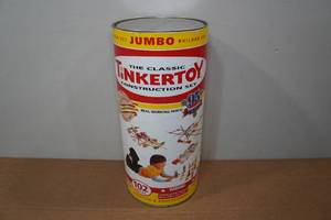 lot 262 image: Vintage Tinkertoy Construction Set