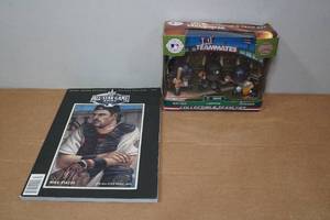 lot 263 image: 2001 All Star Game Program and Lil Teammates MN Twins Collectible Team Set