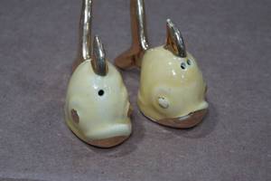 lot 306 image: Vintage Salt & Pepper Shaker Set - Fish