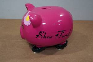 lot 326 image: Piggy Bank Shoe Fund