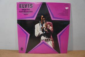 lot 331T image: Elvis Presley Vinyl Record - Vol. 1 Movie Hits