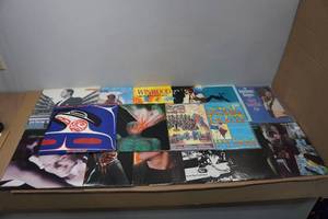 lot 334 image: Vinyl Record Albums - Tom Waits, Steve Winwood, Bruce Cockburn