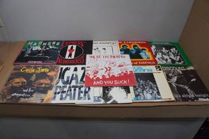 lot 335 image: Vinyl Record Albums - Alternative - Meatmen, Yardbirds, Queers, Circle Jerks