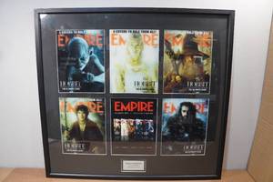 lot 330A image: Framed Empire Publications The Hobbit Magazine Covers