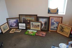 lot 330B image: Assorted Framed Artwork