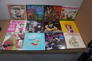 lot 343 image: Comedy and Kids Vinyl Record Albums