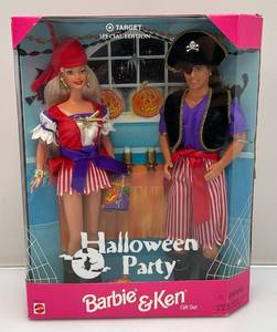 lot 51 image: Vintage Ken & Barbie Halloween Gift Set (NIB)