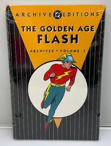 lot 87 image: Golden Age, The Flash-Archives, Volume 1 (Golden Age By Gardner Fox) New