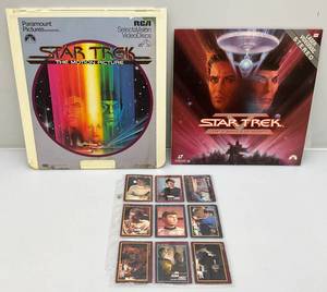 lot 93 image: Vintage STAR TREK The Final Frontier  Laser Video Disc, Selectavision VideoDiscs & More