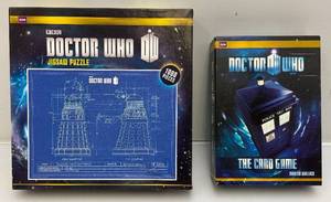 lot 128 image: Doctor Who Card Game & Puzzle