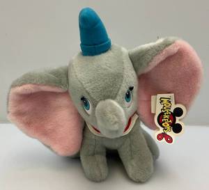 lot 140 image: Mouseketoys Brand 12 Plush Dumbo Toy (New With Tags)