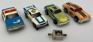 lot 171 image: Vintage HO Slot Cars With 1 Extra Motor
