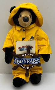 lot 179 image: Vintage 150 Years Gortons Fish Bear 18 Plush Toy With Tags