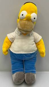 lot 181 image: Vintage NANCO 22 Homer Simpson Plush Doll
