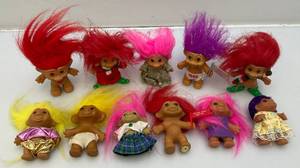 lot 222 image: Group Of Misc. Vintage Troll Collectibles