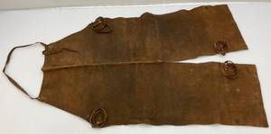 lot 227 image: Vintage Leather Farrier Apron