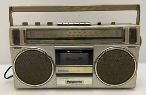 lot 241 image: Vintage Panasonic AMFM Radio And Cassette Player