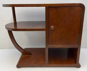 lot 247 image: MCM Side Table 24 W x 12 L x 20 14 H