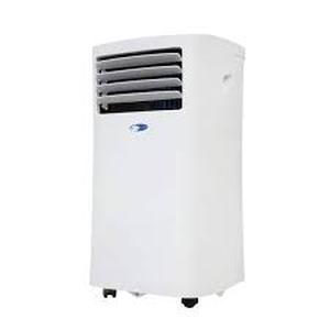 lot 26 image: Whynter 7,000 (DOE) BTU Portable Air Conditioner Cools 300 Sq. Ft. with Dehumidifier, Remote, and Filter in White Customer Returns See Pictures