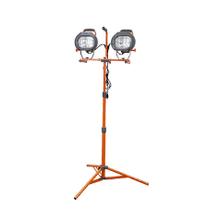 lot 34 image: HDX 1200-Watt Halogen Tripod Work Light    Customer Returns See Pictures