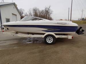 1999 Glastron SX195 Boat, MerCruiser 4.3, Spartan Bunk Trailer