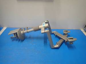 lot 27 image: HumanScale Clamp on Dual Monitor Stand 