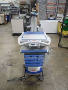 lot 53 image: Rubbermaid Medical Cart 