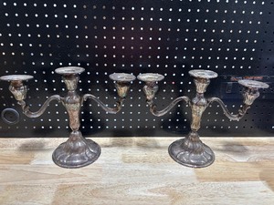 Silver Plated Candelabras