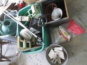 lot 86 image: Storage totes containing misc sprin...