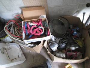 lot 220 image: Large lot of electrical wiring and ...