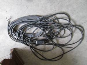lot 249 image: 240v extension cord plus additional...