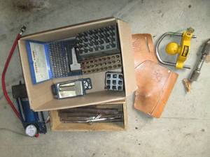lot 320 image: Misc steel punch sets, locking rece...