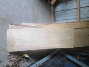 lot 134 image: Lot of wood slabs