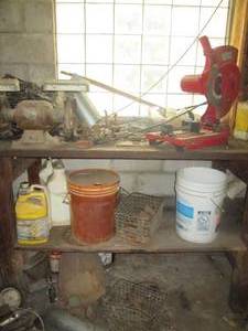 lot 267 image: Vintage Milwaukee Chop saw, tool gr...