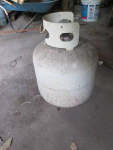 lot 270 image: 20lb Propane cylinder...