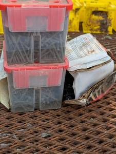 lot 61 image: 3 Boxes Mixed Deck Screws