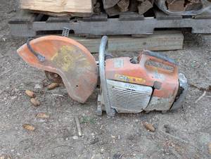 Stihl TS 400 Concrete Saw - Does Pull