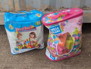 lot 68 image: 2 Sets of Kids Building Blocks