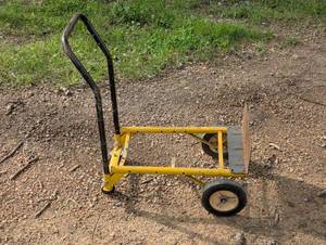lot 85 image: Light weight Yellow DollyCart